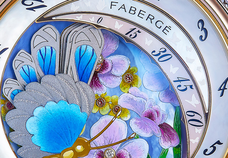 Fabergé x SHH Compliquée Butterfly Platinum Jubilee Edition腕錶