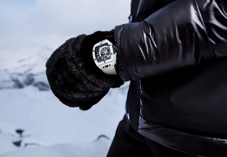 HUBLOT宇舶Spirit Of Big Bang極地白陶瓷陀飛輪五日鍊腕錶