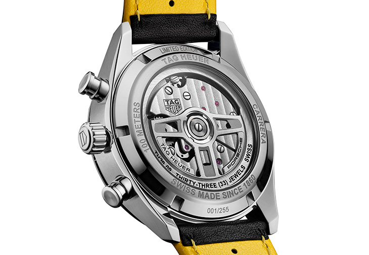泰格豪雅TAG Heuer Carrera x Porsche 陀飛輪計時腕錶泛美公路賽限量版