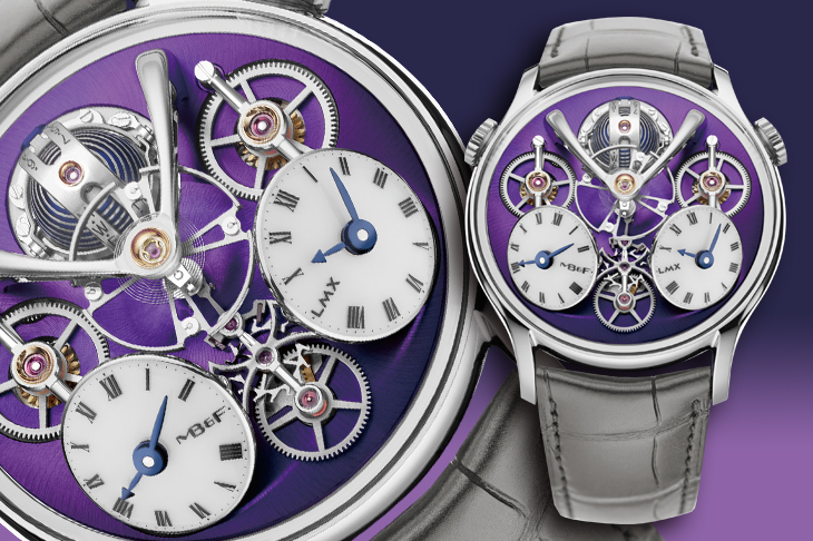 MB&F LMX Paris Edition 致意起源的深紫色