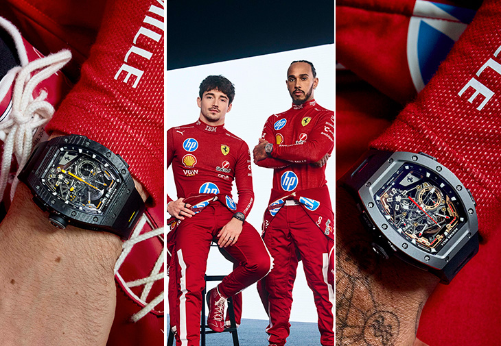 RICHARD MILLE RM 43-01 Ferrari陀飛輪雙秒追針計時碼錶