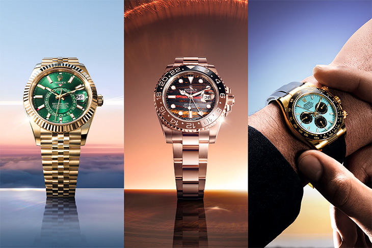 勞力士ROLEX Sky-Dweller／GMT-Master II／Cosmograph Daytona