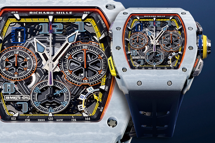 RICHARD MILLE RM 65-01自動上鍊雙秒追針計時碼錶