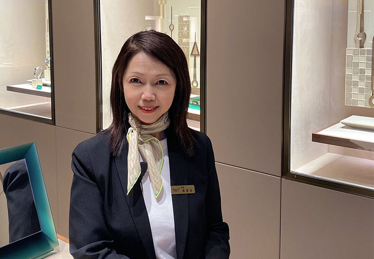 寶島鐘錶台南名店經理陳碧玟Sophie