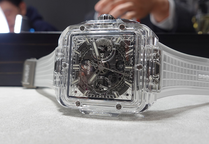 【2023Watches and Wonders新錶】HUBLOT宇舶 Square Bang Unico喜聞樂見的透明版本上線啦