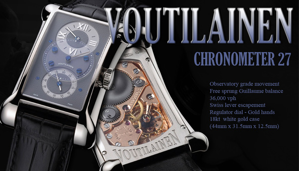 Chronometre Cal.27 from Kari Voutilainen