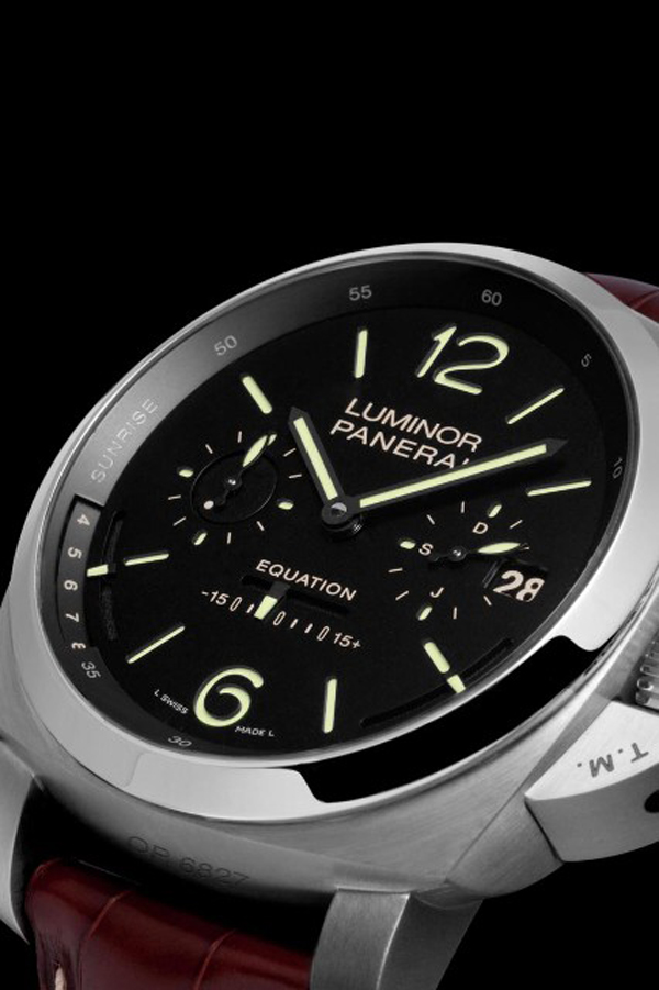 Luminor 1950 equation of time Tourbillon Titanio