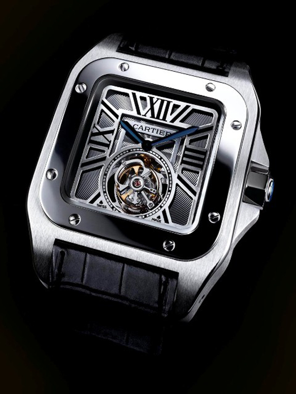 CARTIER Santos100 Flying Tourbillon