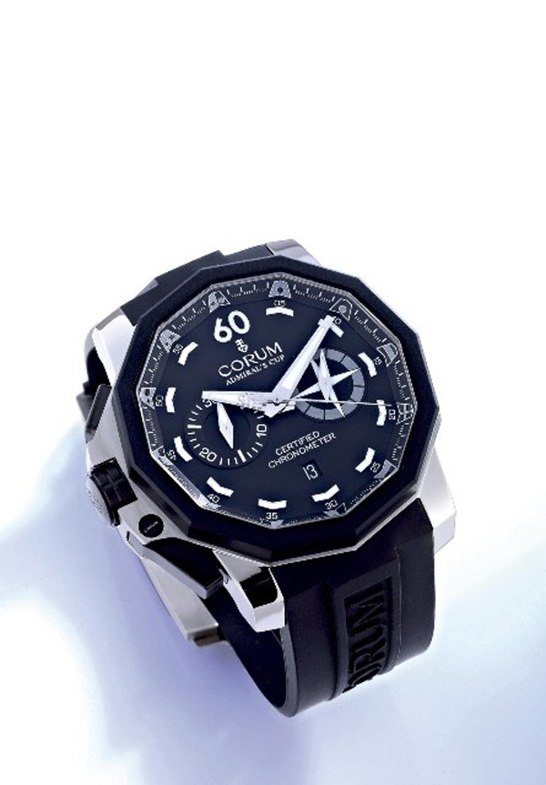 CORUM Admiral’s Cup海軍上將50左錶冠計時錶