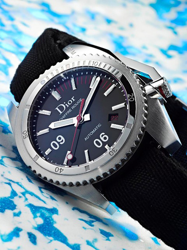 DIOR首只專業潛水男錶 Chiffre Rouge Diving