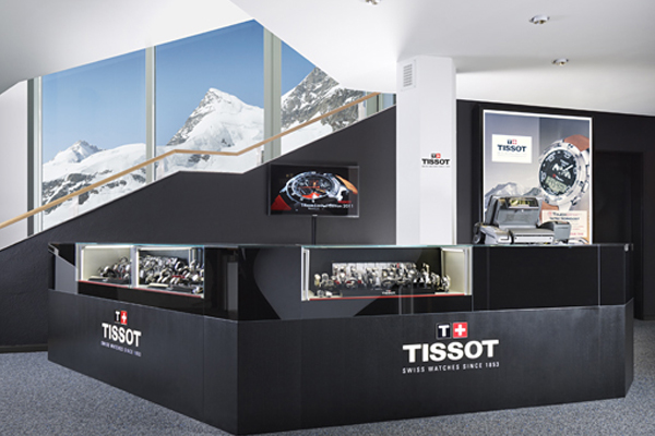 TISSOT於少女峰設立地表最高專賣店