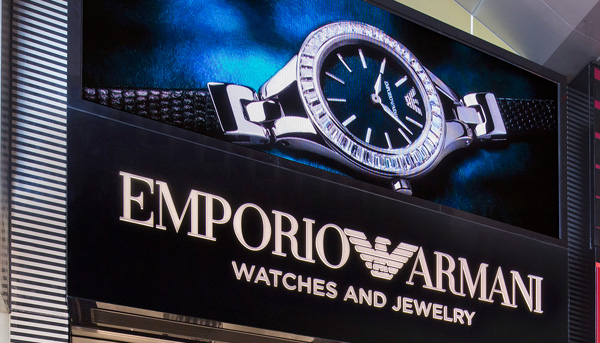 EMPORIO ARMANI在港開設腕錶及首飾旗艦店