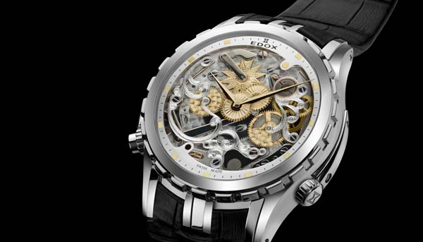 依度 EDOX 機械天籟 歲月響鈴 五分二問錶展