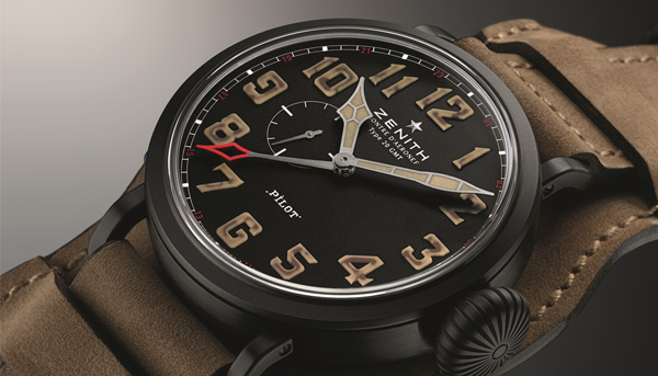ZENITH PILOT飛行員系列 MONTRE D’A?RONEF TYPE 20 GMT 1903 飛行員兩地時間 1903萊特兄弟 限量腕錶 向天空的極限挑戰