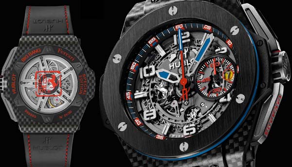HUBLOT特別打造“Big Bang 法拉利”臺灣獨家限量腕錶腕錶