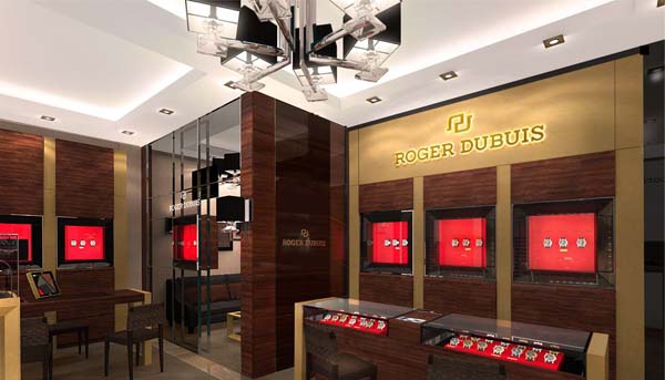 羅杰杜彼全台首間專賣店  宛如101皇冠上閃耀寶石