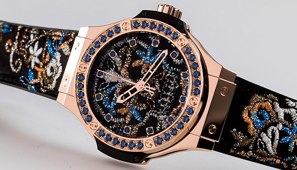 與媽咪分享色彩　宇舶表HUBLOT 糖果骷髏刺繡腕錶