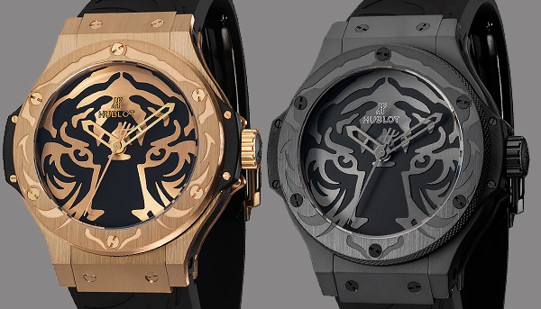 虎虎生風　HUBLOT推出BIG BANG?豹與白虎保育基金會限量錶