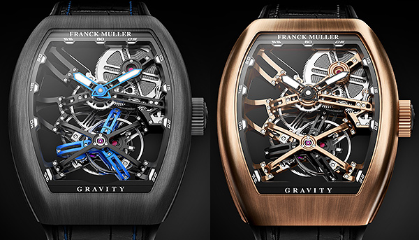 鏤空酒瓶　FRANCK MULLER Vanguard Gravity Skeleton腕錶