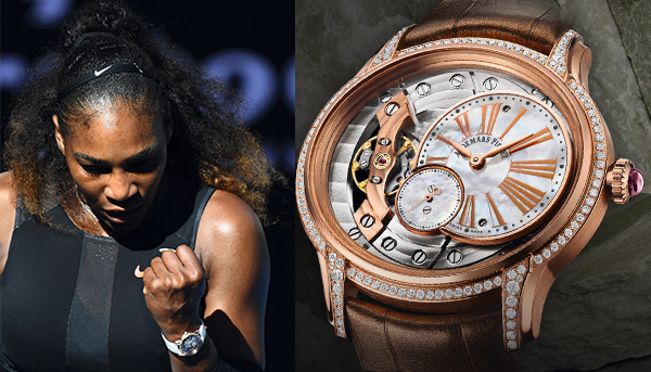 愛彼品牌大使Serena Williams　佩戴千禧系列錶款贏得澳網