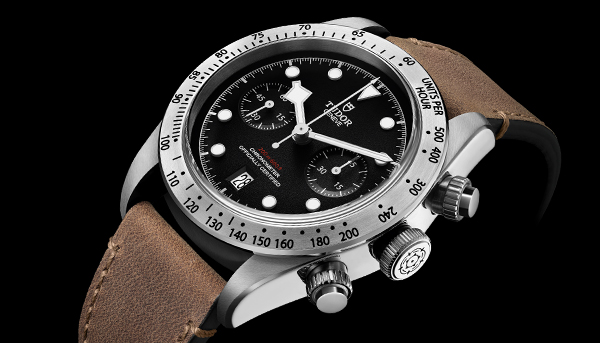 系列第一款自製計時腕錶　TUDOR Heritage Black Bay腕錶