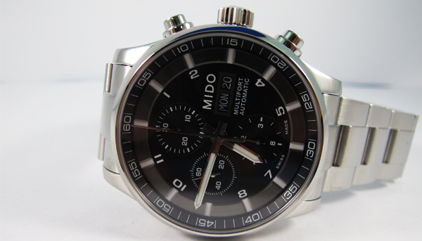 MIDO Multifort Chrono Valjoux 美度先鋒系列極速三眼計時腕錶