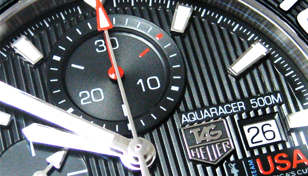 TAG HEUER豪雅  Aquaracer 500M Team USA美洲盃紀念版