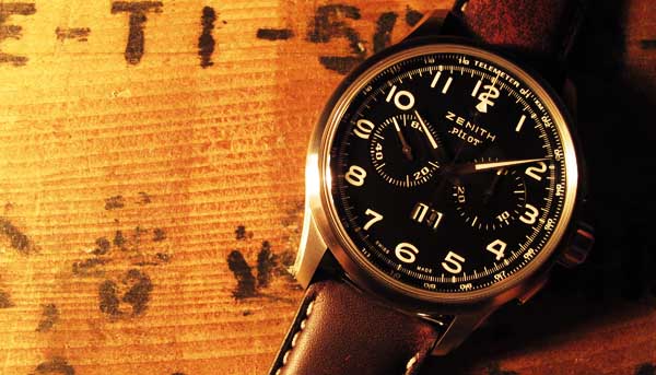 重返古典 ZENITH Pilot big Date Special