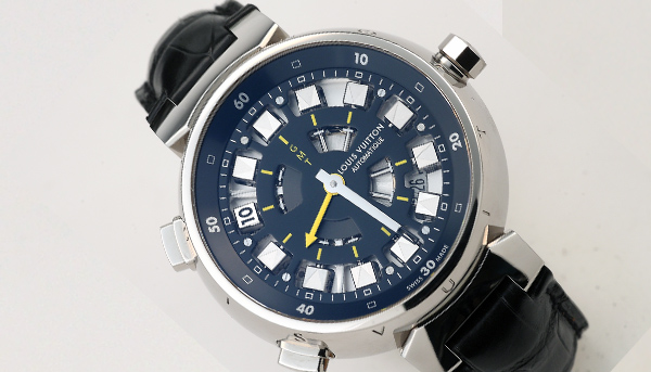 LOUIS VUITTON Tambour Spin Time Automatic GMT