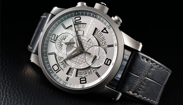 MONTBLANC Time Walker TwinFly Chronograph GreyTech