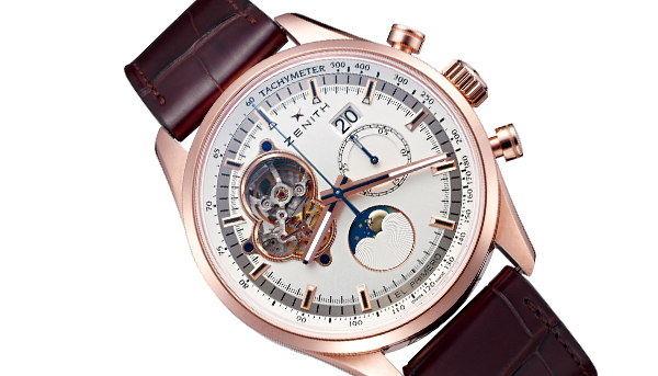 ZENITH El Primero Chronomaster 鏤空大日期與日月相顯示
