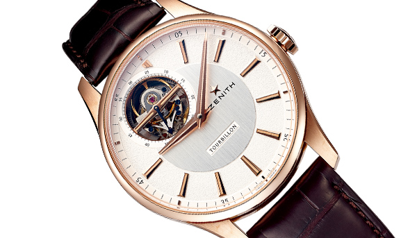 ZENITH Captain Tourbillon 陀飛輪腕錶 簡約的複雜工藝