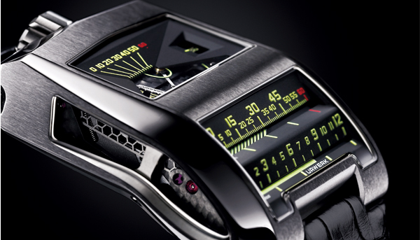 URWERK CC 1 King Cobra 老式跑車的時速表