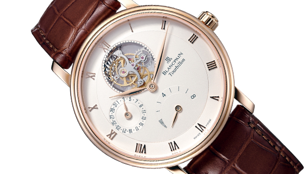 BLANCPAIN寶鉑 Villeret Tourbillon 偏心式陀飛輪的先驅