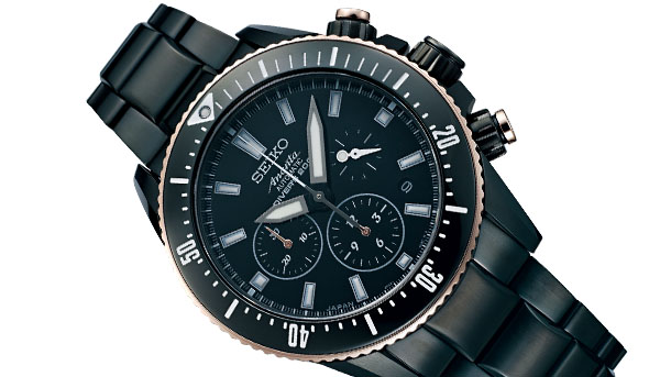漆藝面盤工藝獨具 SEIKO Ananta潛水計時碼錶
