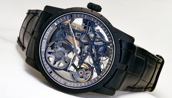 十年首現自動鏤空 羅杰杜彼 Excalibur Automatic Skeleton