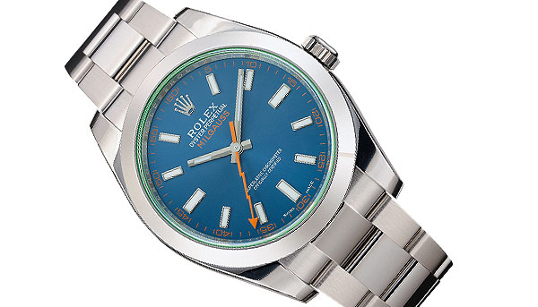 防磁先鋒披上炫麗色彩 勞力士Milgauss 116400GV BLUE