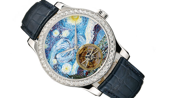梵谷與陀飛輪 積家Master Grand Tourbillon Enamel腕錶