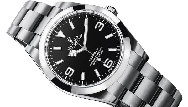 藍色夜光新指示 ROLEX Oyster Perpetual Explorer腕錶