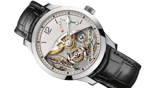 挑戰精準極限 GREUBEL FORSEY Double Balancier 30°雙擺輪腕錶