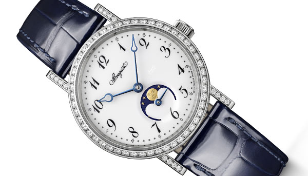 大明火琺瑯加持 BREGUET Classique Phase de Lune Dame 9088月相腕錶