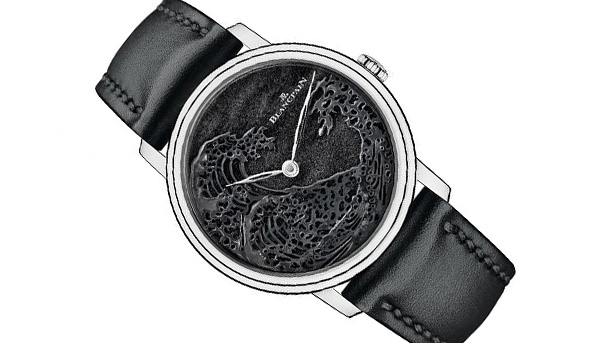 BLANCPAIN  Villeret巨浪工藝腕錶 金雕的浮世繪