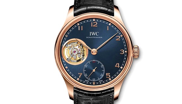 藍色風潮再延續-IWC 葡萄牙陀飛輪腕錶