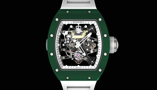 揮桿一瞬間-RICHARD MILLE RM 38-01 Tourbillon G-Sensor Bubba Watson