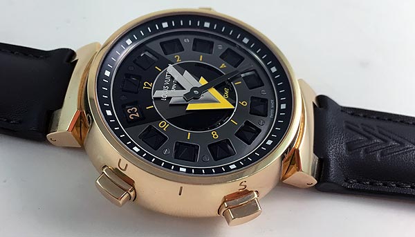 翻轉時間 路易威登 Tambour VVV Spin Time GMT