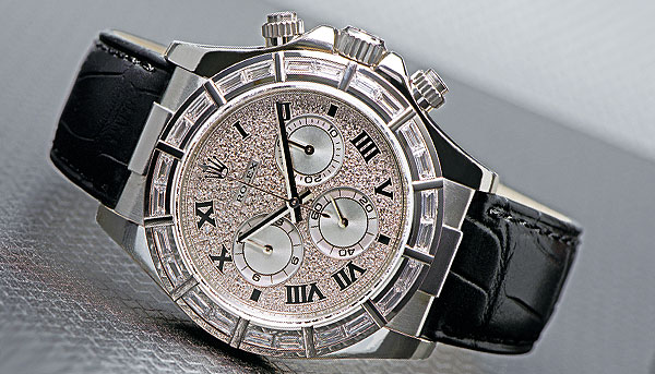 披上鑽石盔甲的勞力士 ROLEX Cosmograph Daytona 迪通拿鑽錶