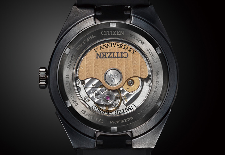 CITIZEN Series 8系列碳石黑抗磁機械限量款