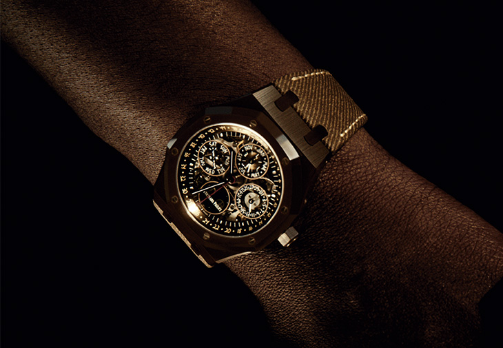 愛彼AUDEMARS PIGUET皇家橡樹系列鏤空萬年曆Cactus Jack限量版腕錶