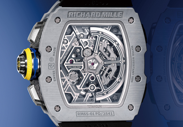 RICHARD MILLE RM 65-01自動上鍊雙秒追針計時碼錶
