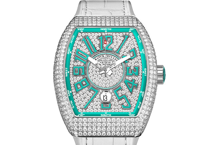 FRANCK MULLER Vanguard Aqua Bleu大中華區獨家限定版